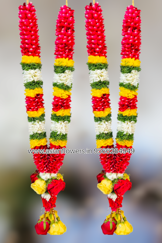 Red, yellow petal  Garland (35)