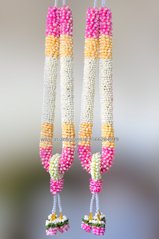 Pinwheel flowers, with petals Garland (46)