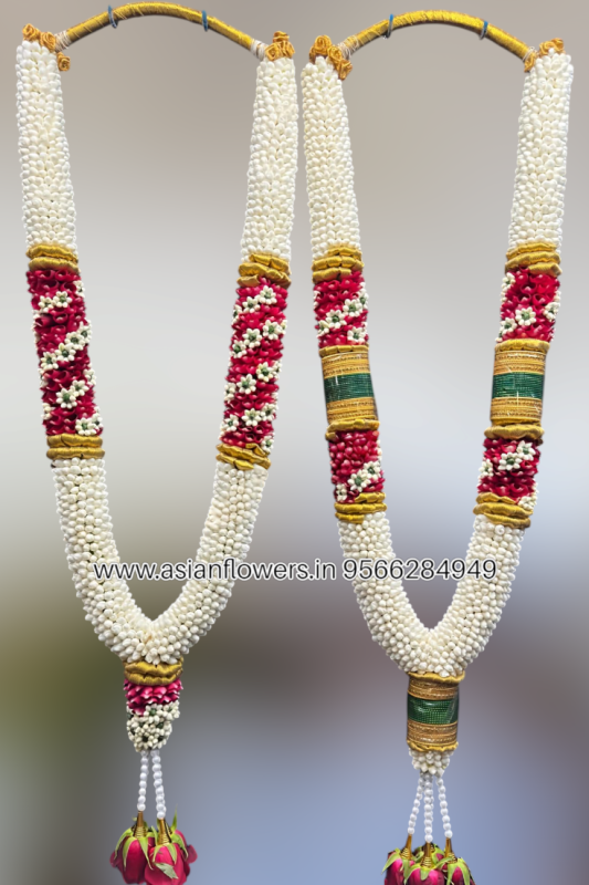 Pinwheel with Red petal, Garland (73)