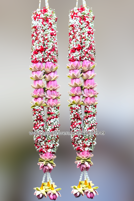 Lotus with colour gypsy Garland (95)
