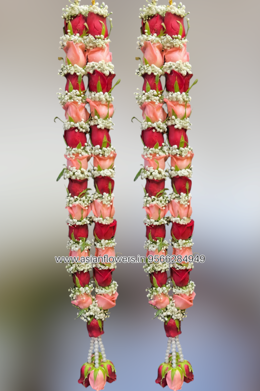 Red and pink rose gypsy Garlands (102)