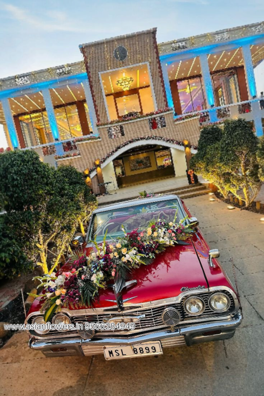 Car flower decoration (107)