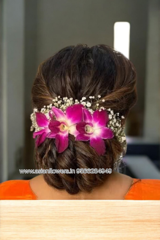 Orchid with gypsy braids/ veni (190)