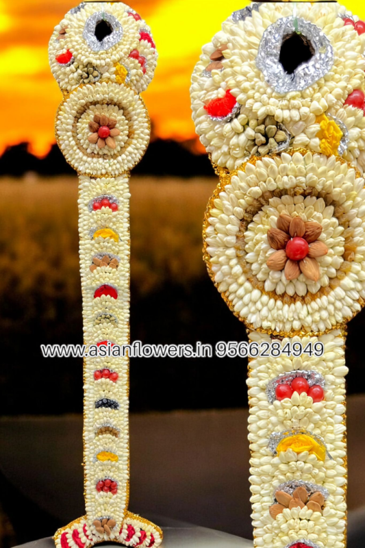 Dry fruits jasmine braids/jadai (197)