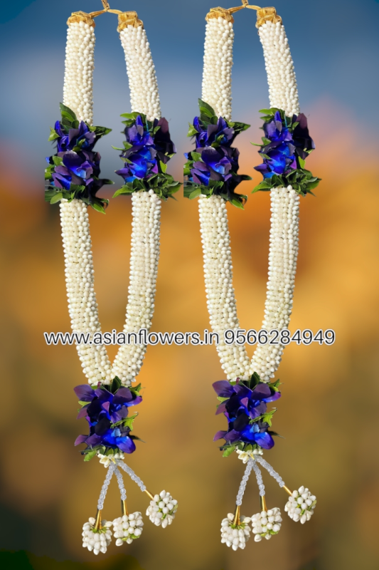 Orchid with pinwheel Garland (260)